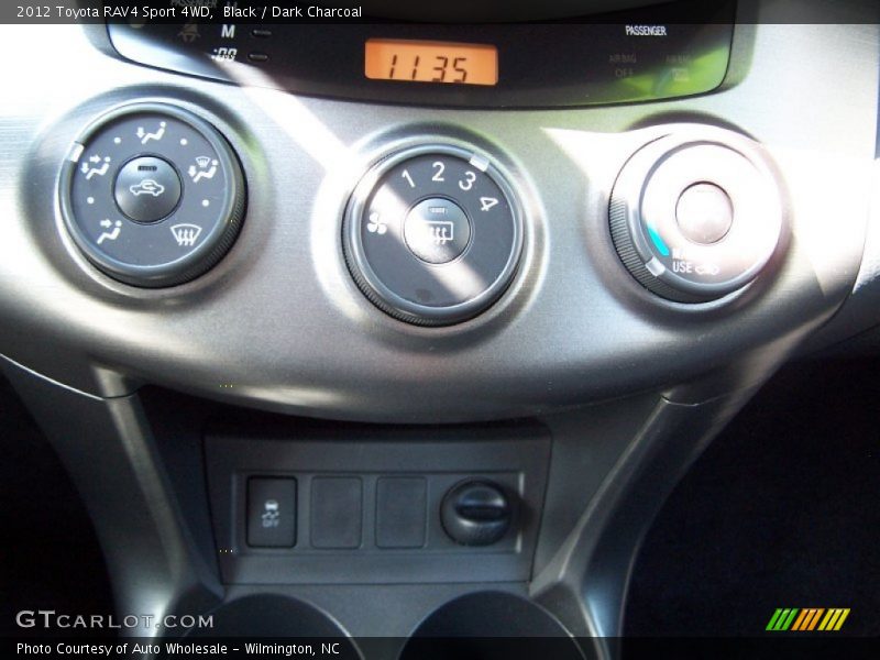 Black / Dark Charcoal 2012 Toyota RAV4 Sport 4WD