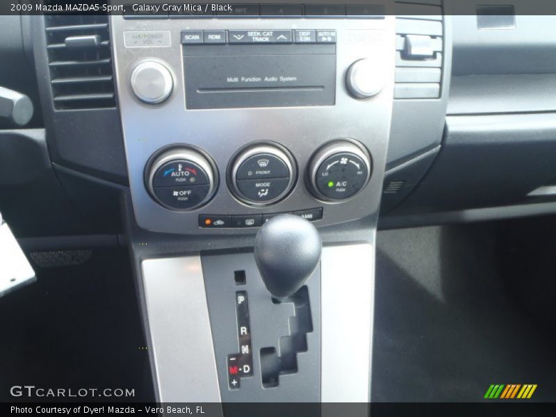 Galaxy Gray Mica / Black 2009 Mazda MAZDA5 Sport