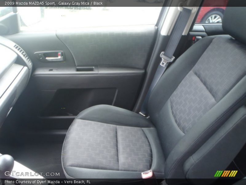 Galaxy Gray Mica / Black 2009 Mazda MAZDA5 Sport