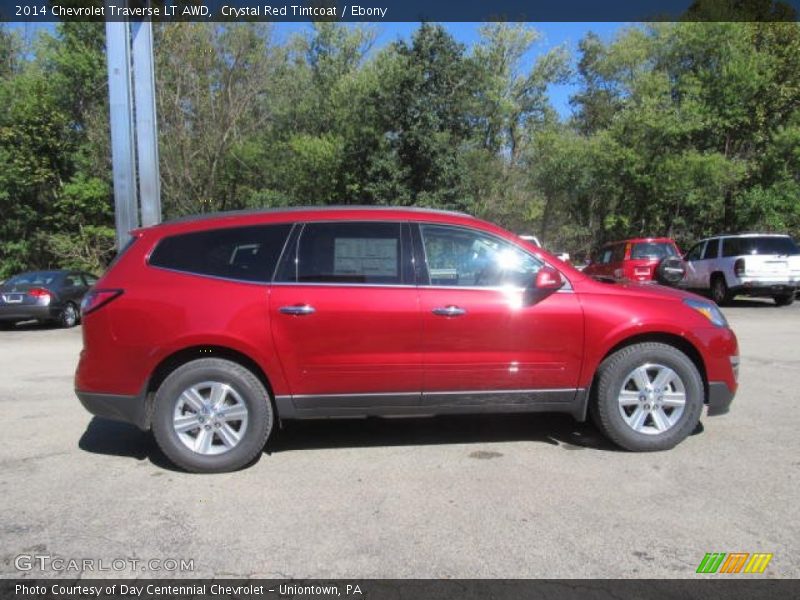  2014 Traverse LT AWD Crystal Red Tintcoat