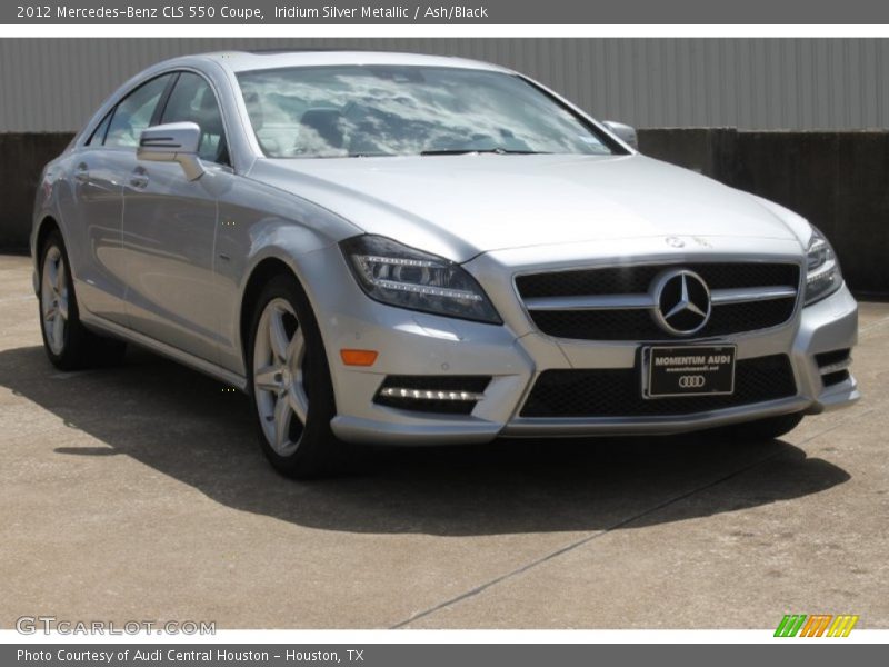 Iridium Silver Metallic / Ash/Black 2012 Mercedes-Benz CLS 550 Coupe