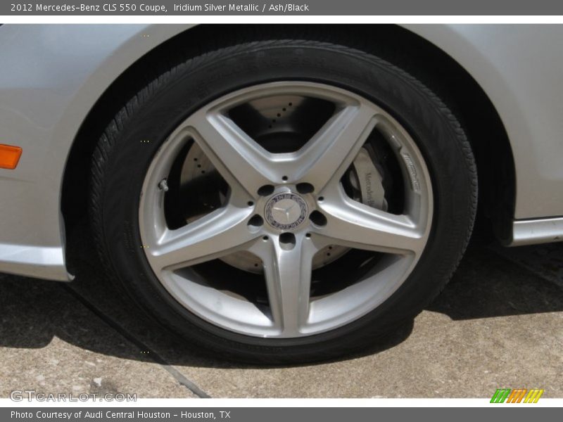 Iridium Silver Metallic / Ash/Black 2012 Mercedes-Benz CLS 550 Coupe