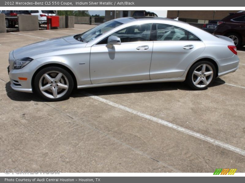 Iridium Silver Metallic / Ash/Black 2012 Mercedes-Benz CLS 550 Coupe