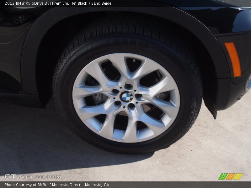 Jet Black / Sand Beige 2013 BMW X5 xDrive 35i Premium