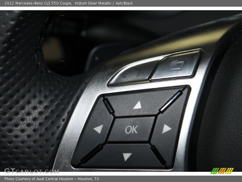 Iridium Silver Metallic / Ash/Black 2012 Mercedes-Benz CLS 550 Coupe