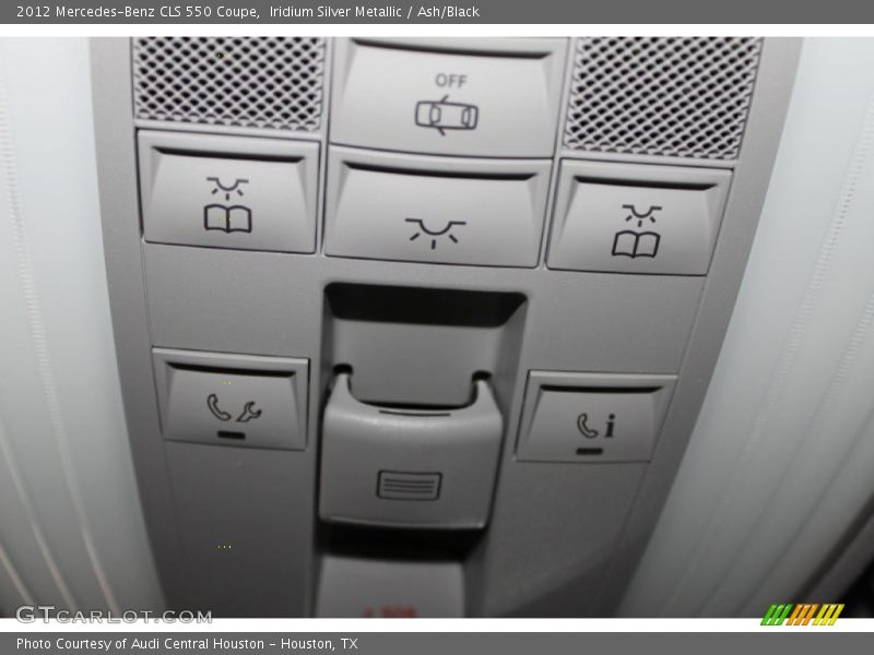 Iridium Silver Metallic / Ash/Black 2012 Mercedes-Benz CLS 550 Coupe