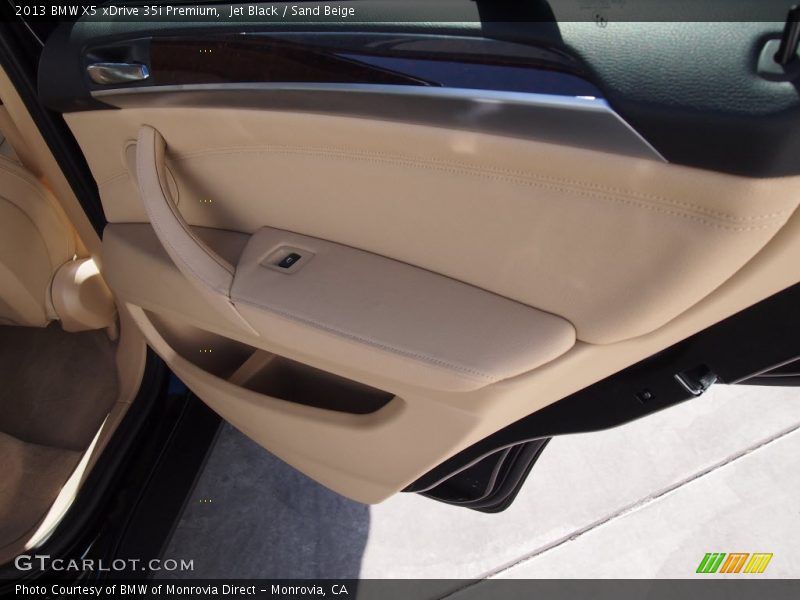 Jet Black / Sand Beige 2013 BMW X5 xDrive 35i Premium