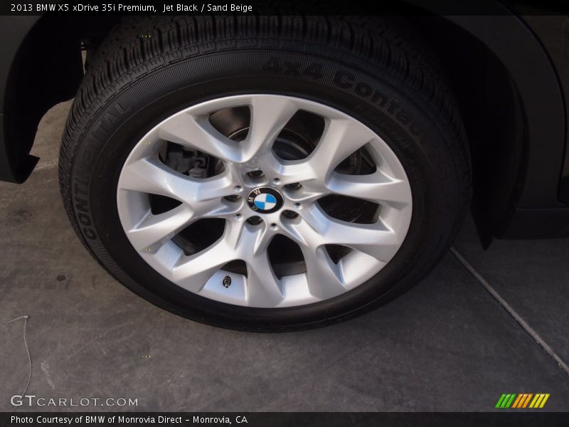 Jet Black / Sand Beige 2013 BMW X5 xDrive 35i Premium