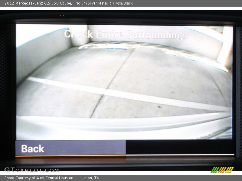 Iridium Silver Metallic / Ash/Black 2012 Mercedes-Benz CLS 550 Coupe