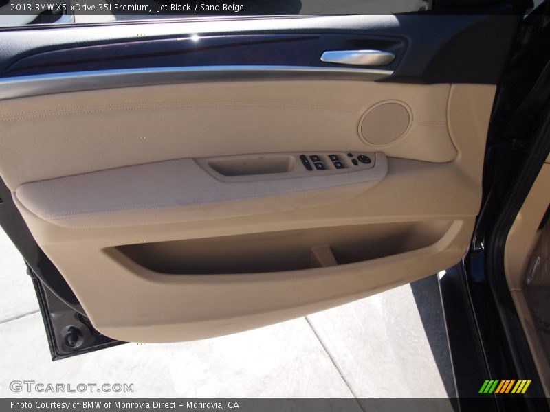 Jet Black / Sand Beige 2013 BMW X5 xDrive 35i Premium