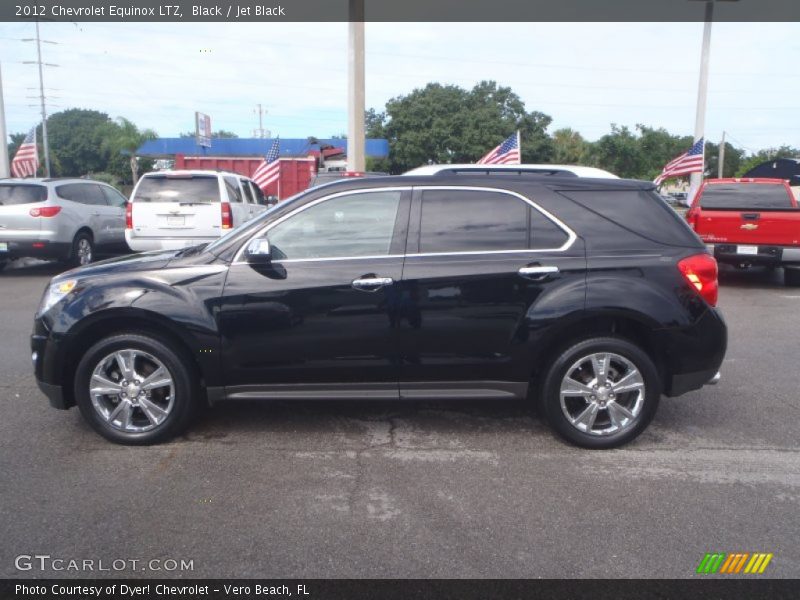 Black / Jet Black 2012 Chevrolet Equinox LTZ