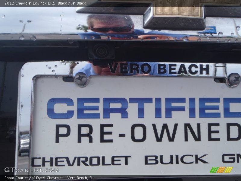 Black / Jet Black 2012 Chevrolet Equinox LTZ