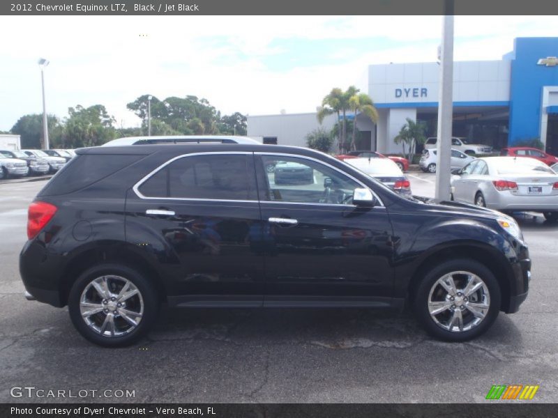 Black / Jet Black 2012 Chevrolet Equinox LTZ