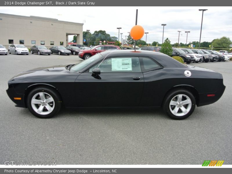 Black / Dark Slate Gray 2014 Dodge Challenger SXT