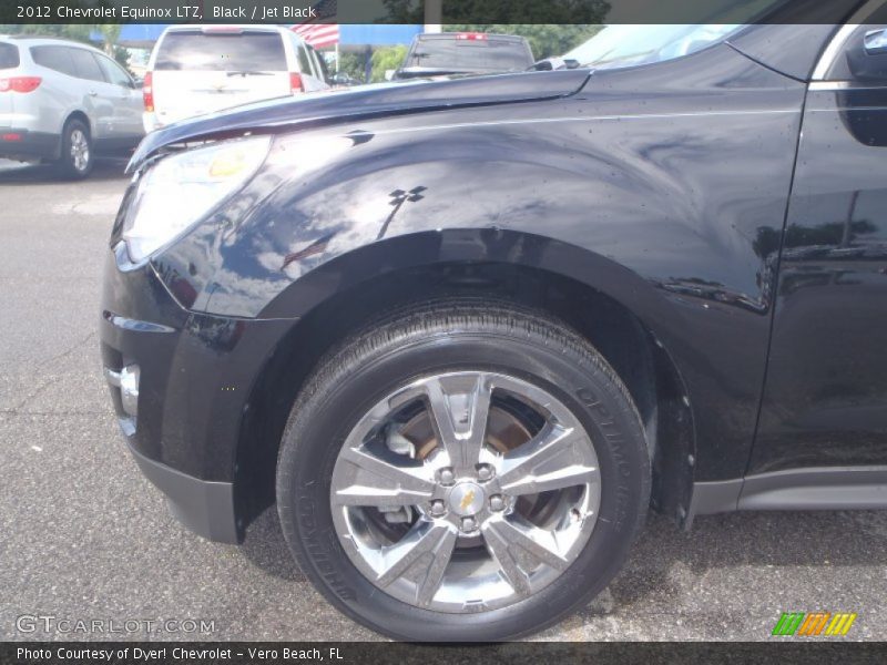 Black / Jet Black 2012 Chevrolet Equinox LTZ