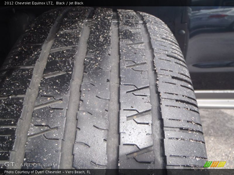 Black / Jet Black 2012 Chevrolet Equinox LTZ