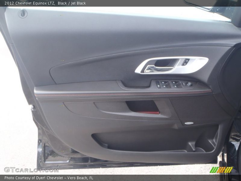 Black / Jet Black 2012 Chevrolet Equinox LTZ