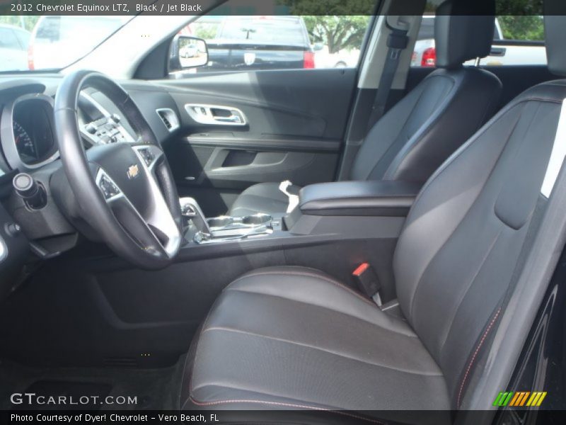 Black / Jet Black 2012 Chevrolet Equinox LTZ
