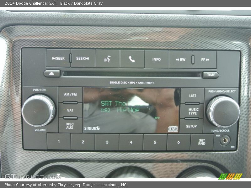 Black / Dark Slate Gray 2014 Dodge Challenger SXT
