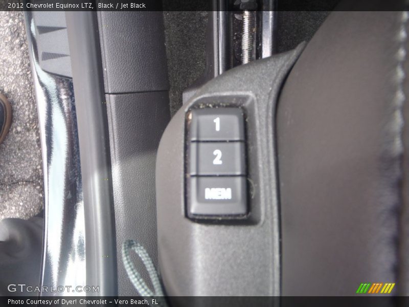 Black / Jet Black 2012 Chevrolet Equinox LTZ