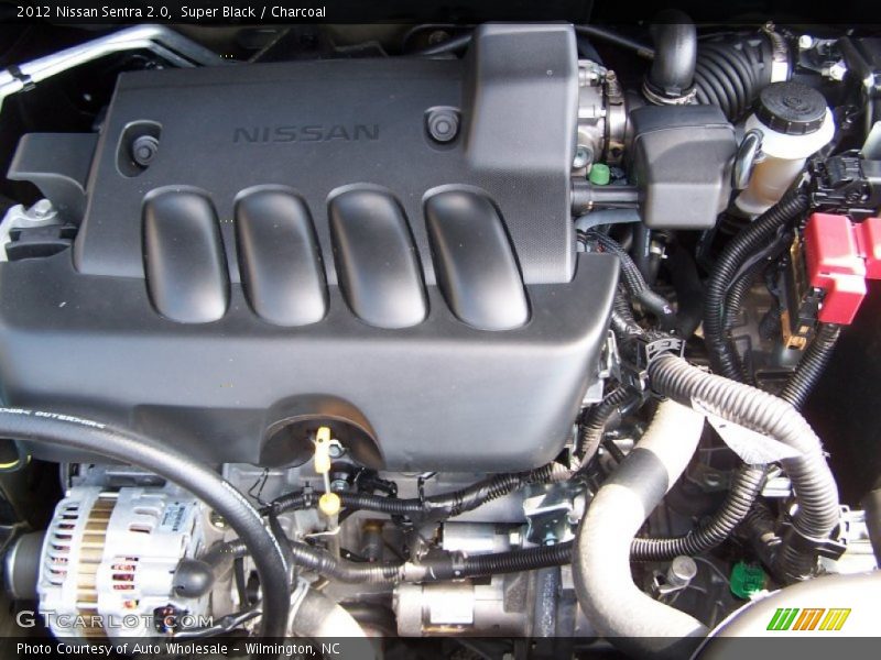 Super Black / Charcoal 2012 Nissan Sentra 2.0