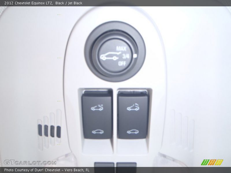 Black / Jet Black 2012 Chevrolet Equinox LTZ