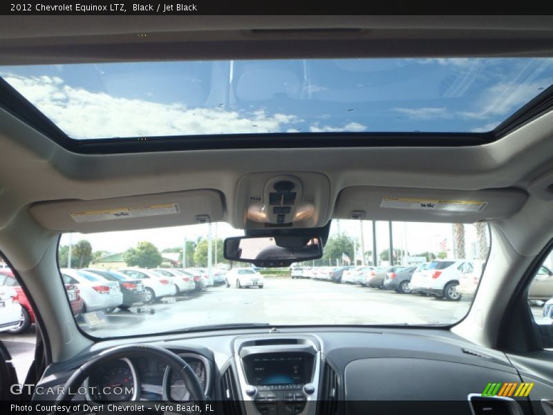 Black / Jet Black 2012 Chevrolet Equinox LTZ