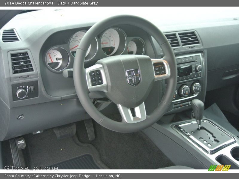 Black / Dark Slate Gray 2014 Dodge Challenger SXT