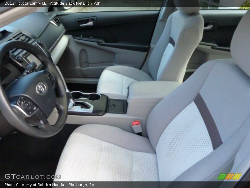 Attitude Black Metallic / Ash 2012 Toyota Camry LE