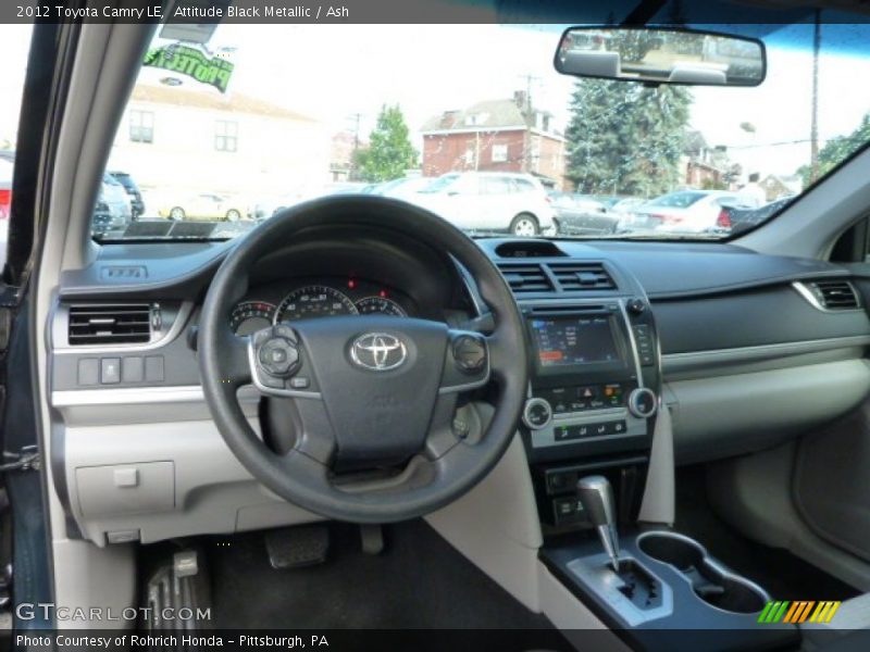 Attitude Black Metallic / Ash 2012 Toyota Camry LE