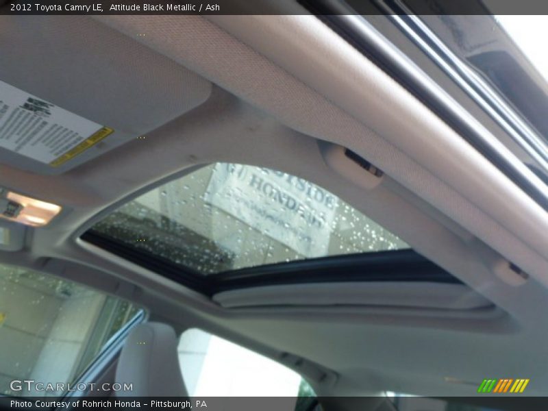 Attitude Black Metallic / Ash 2012 Toyota Camry LE
