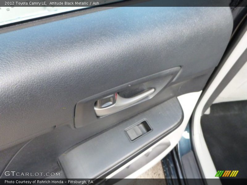 Attitude Black Metallic / Ash 2012 Toyota Camry LE