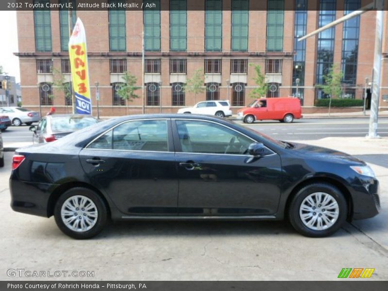 Attitude Black Metallic / Ash 2012 Toyota Camry LE