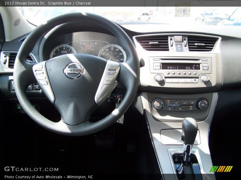 Graphite Blue / Charcoal 2013 Nissan Sentra SV