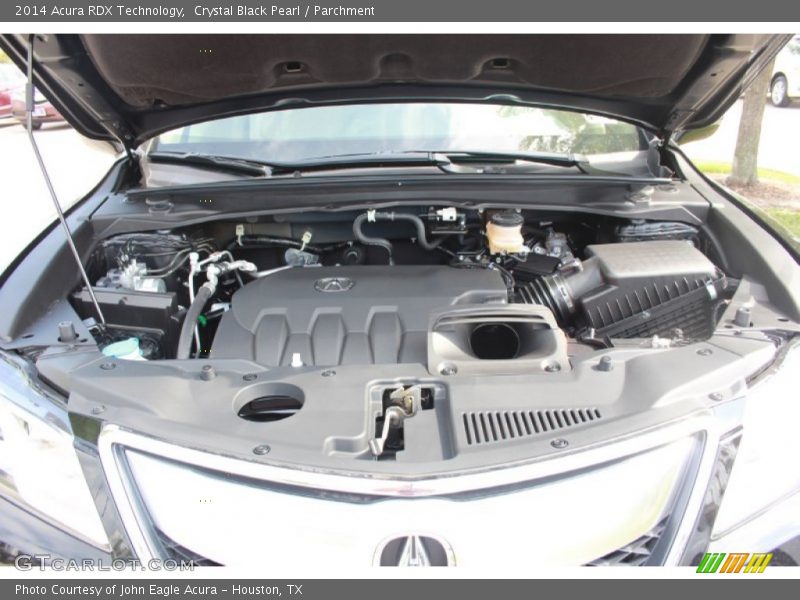 Crystal Black Pearl / Parchment 2014 Acura RDX Technology