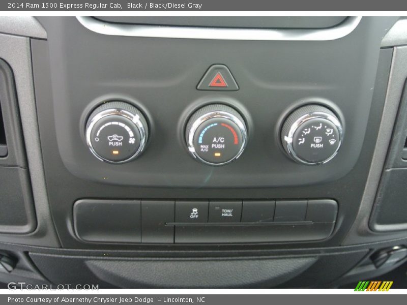 Black / Black/Diesel Gray 2014 Ram 1500 Express Regular Cab