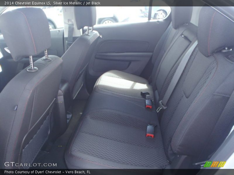 Silver Ice Metallic / Jet Black 2014 Chevrolet Equinox LS