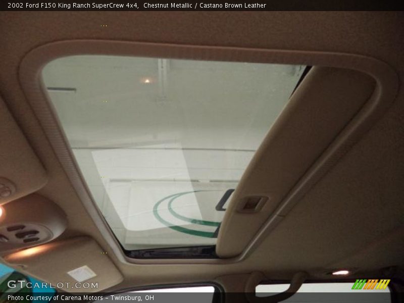 Chestnut Metallic / Castano Brown Leather 2002 Ford F150 King Ranch SuperCrew 4x4