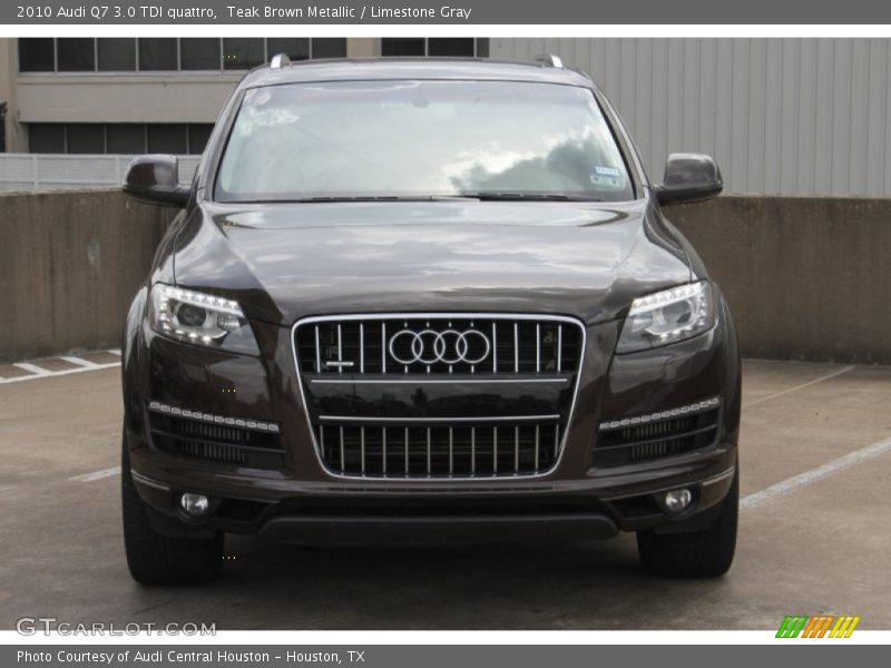 Teak Brown Metallic / Limestone Gray 2010 Audi Q7 3.0 TDI quattro