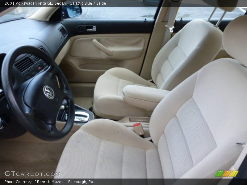 Galactic Blue / Beige 2001 Volkswagen Jetta GLS Sedan