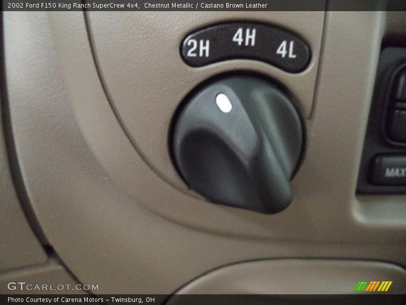 Chestnut Metallic / Castano Brown Leather 2002 Ford F150 King Ranch SuperCrew 4x4