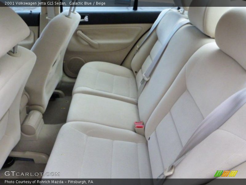 Galactic Blue / Beige 2001 Volkswagen Jetta GLS Sedan