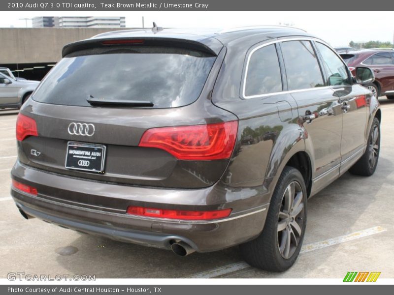 Teak Brown Metallic / Limestone Gray 2010 Audi Q7 3.0 TDI quattro