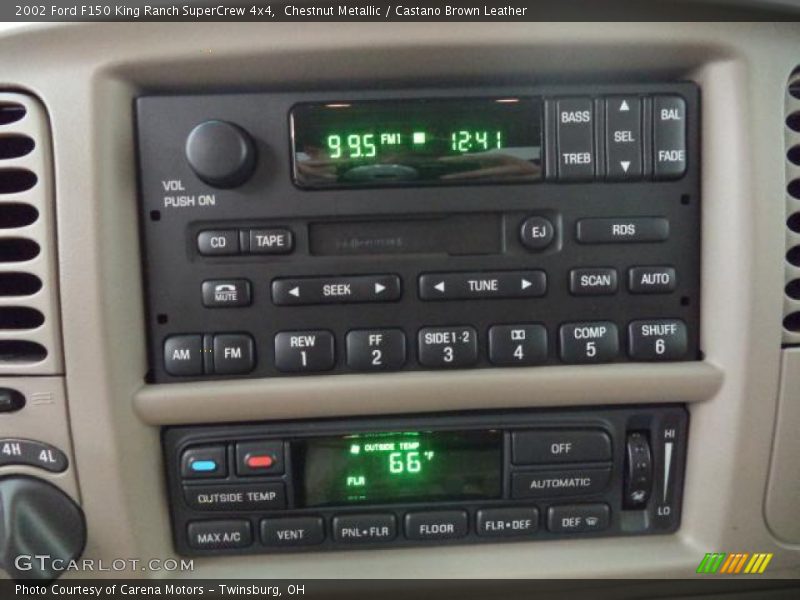 Controls of 2002 F150 King Ranch SuperCrew 4x4
