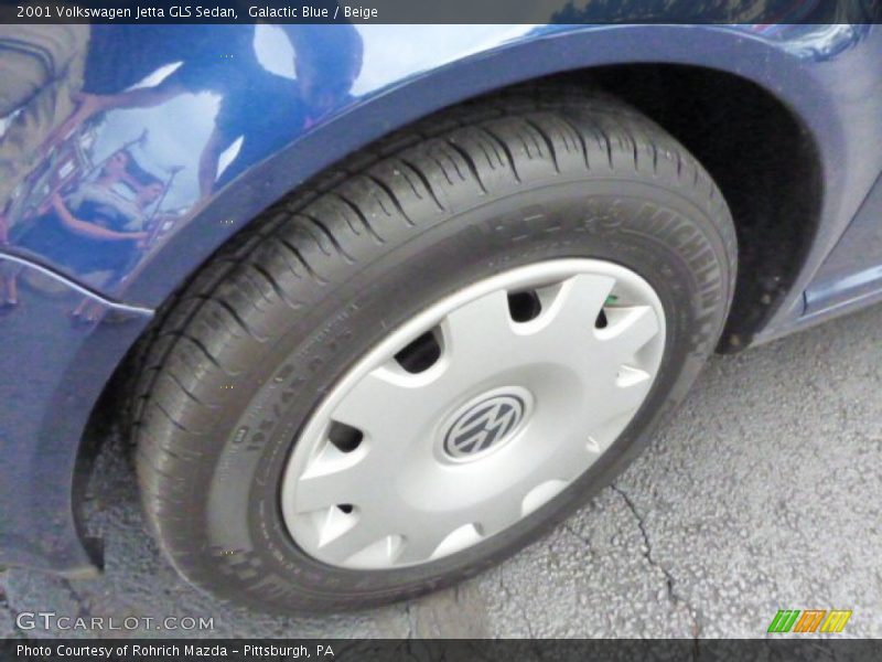 Galactic Blue / Beige 2001 Volkswagen Jetta GLS Sedan