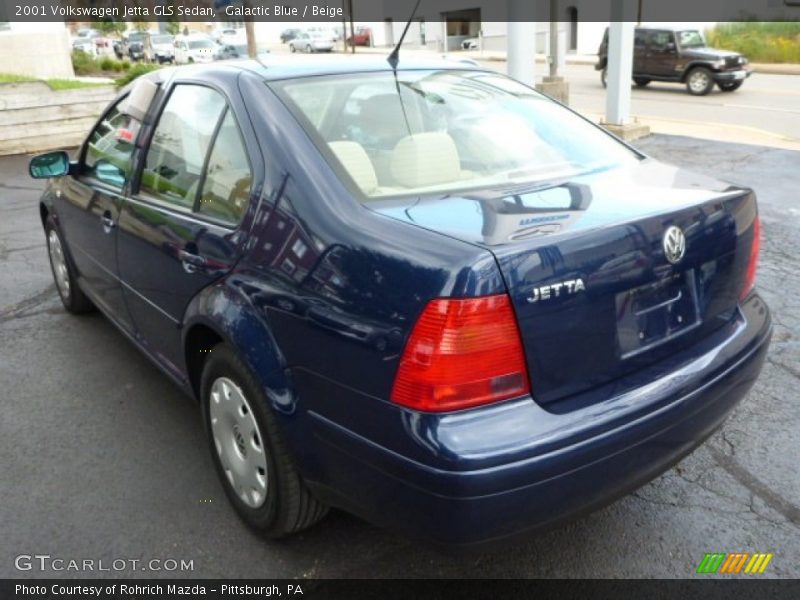 Galactic Blue / Beige 2001 Volkswagen Jetta GLS Sedan