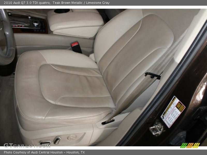 Teak Brown Metallic / Limestone Gray 2010 Audi Q7 3.0 TDI quattro