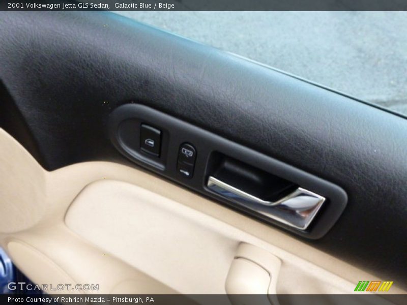 Galactic Blue / Beige 2001 Volkswagen Jetta GLS Sedan