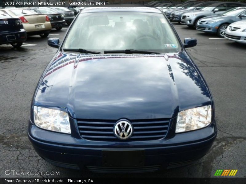Galactic Blue / Beige 2001 Volkswagen Jetta GLS Sedan