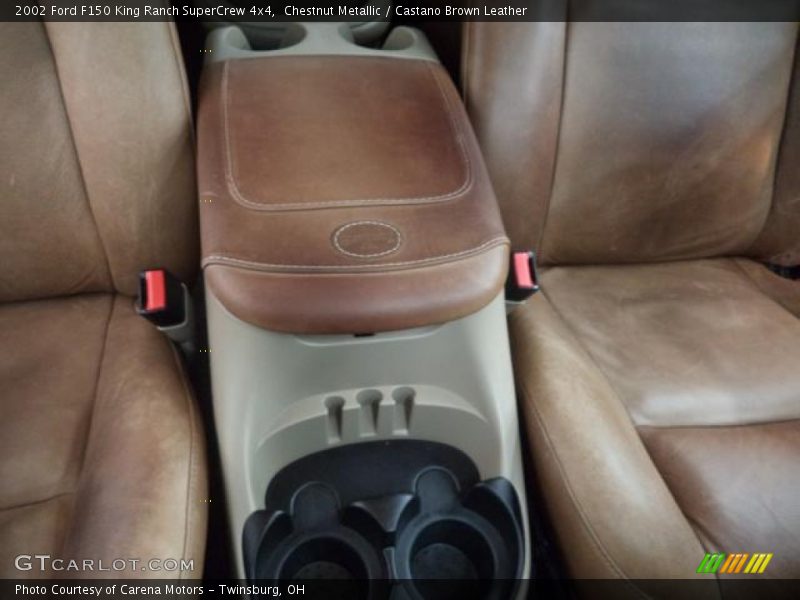 Chestnut Metallic / Castano Brown Leather 2002 Ford F150 King Ranch SuperCrew 4x4
